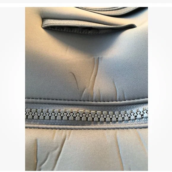 Dagne Dover Large Landon Neoprene Carryall Sage Green - New - Picture 4 of 6